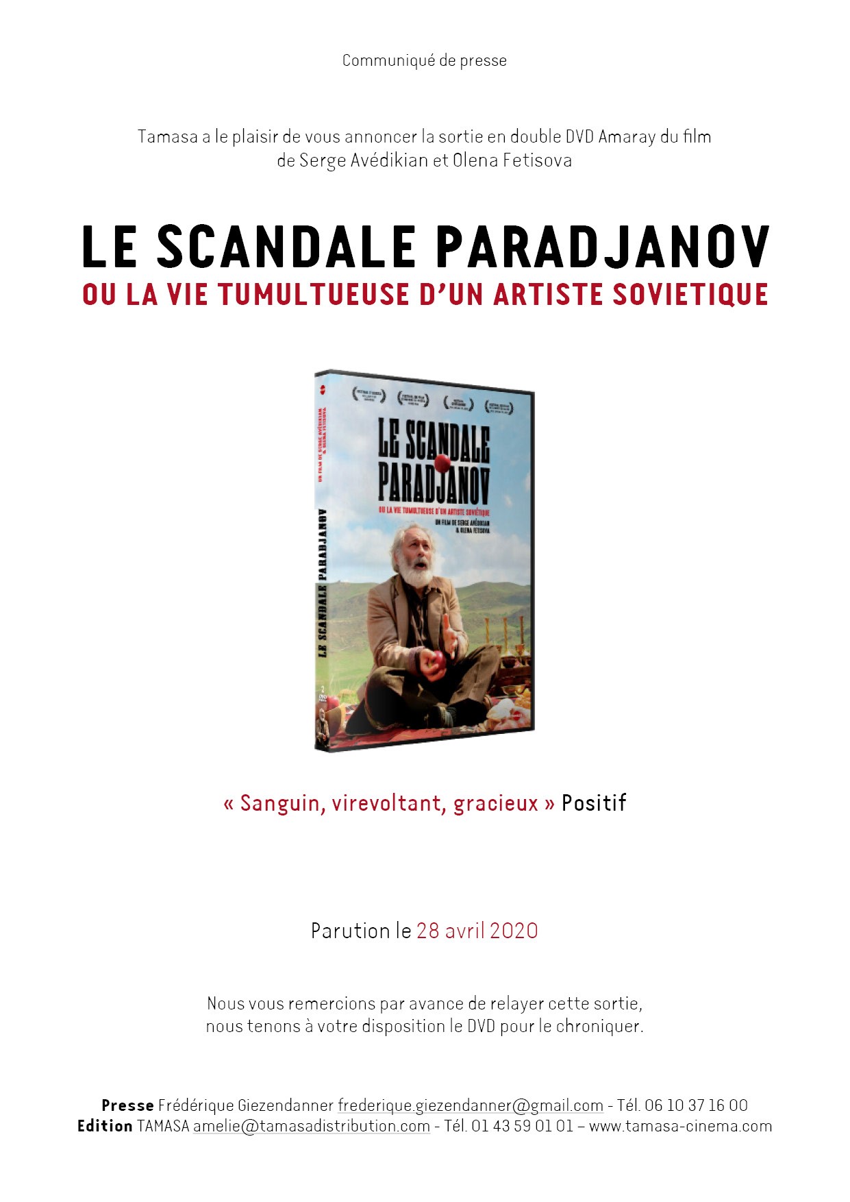 Le Scandale Paradjanov
